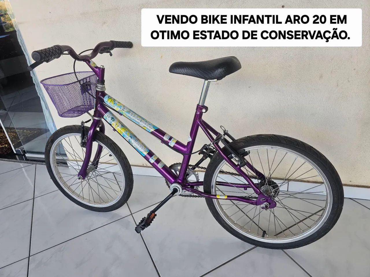VENDO BICICLETA ARO 20 SUPER CONSERVADA.