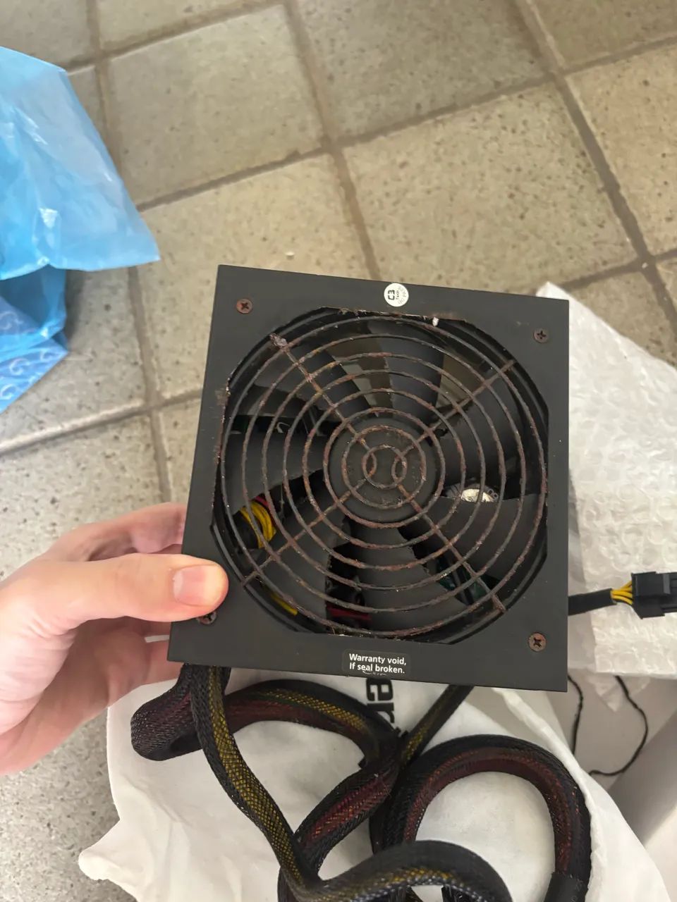 Fonte semi modular computador gamer 850w CE tech - Foto 5