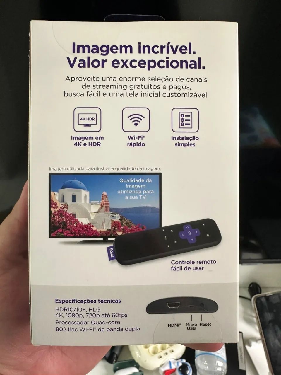 Roku Express 4K | Streaming em Ultra HD - Foto 2