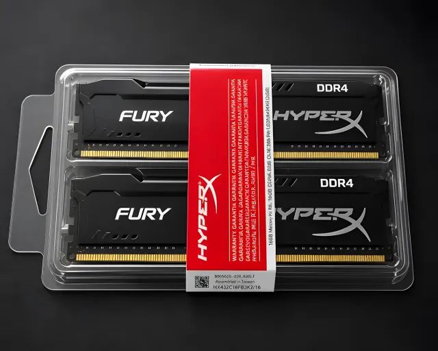 Memória Kingston 16GB DDR4 HyperX (2x8GB) - Memória RAM - São