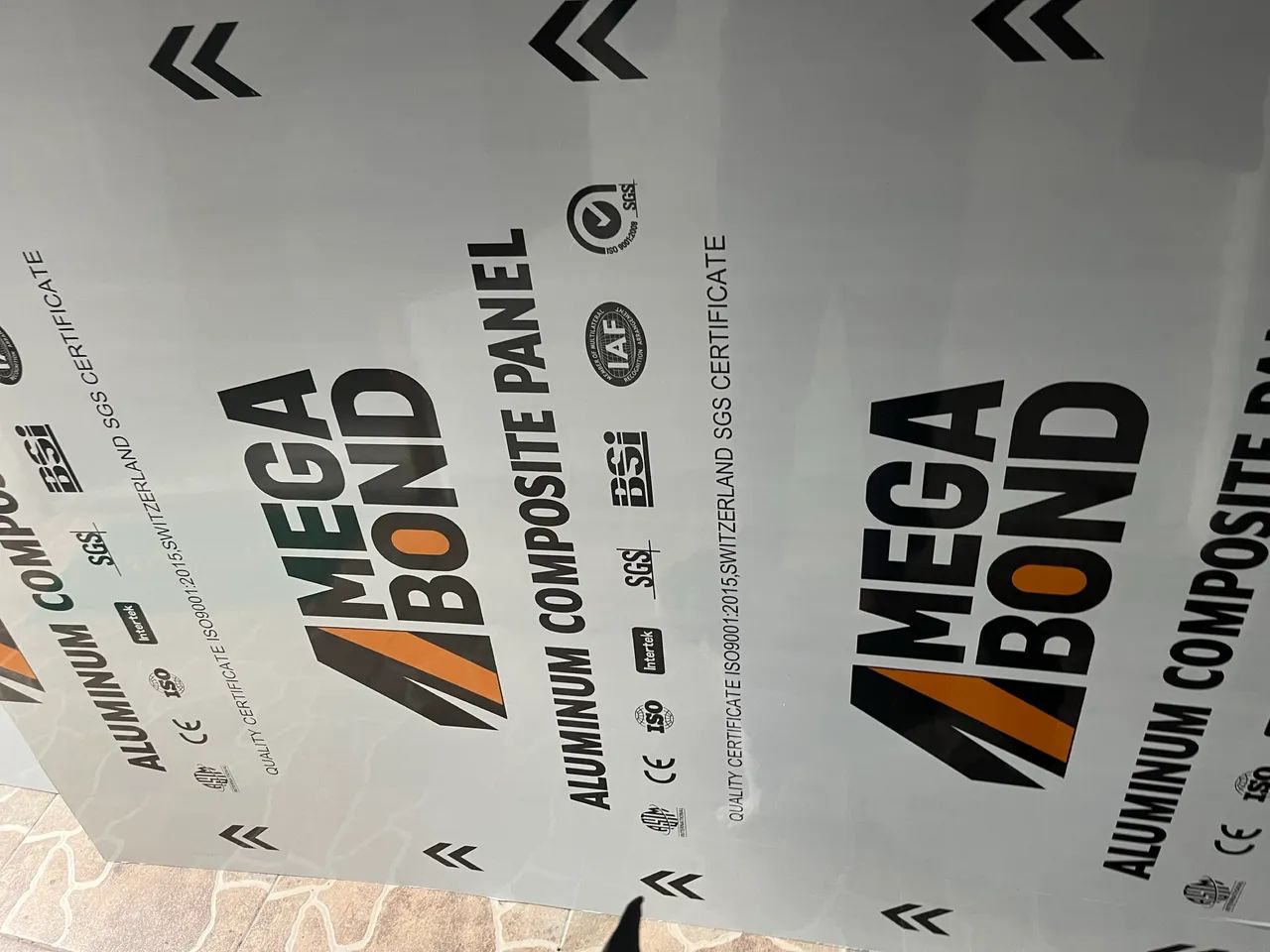 Placa de ACM 195x 120 - Foto 2