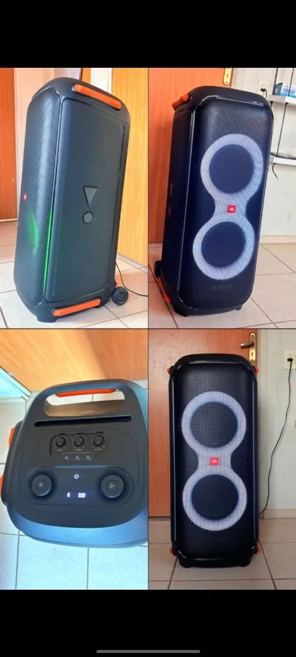 JBL PARTYBOX 710 800W Seminova + MICROFONE  - Foto 5