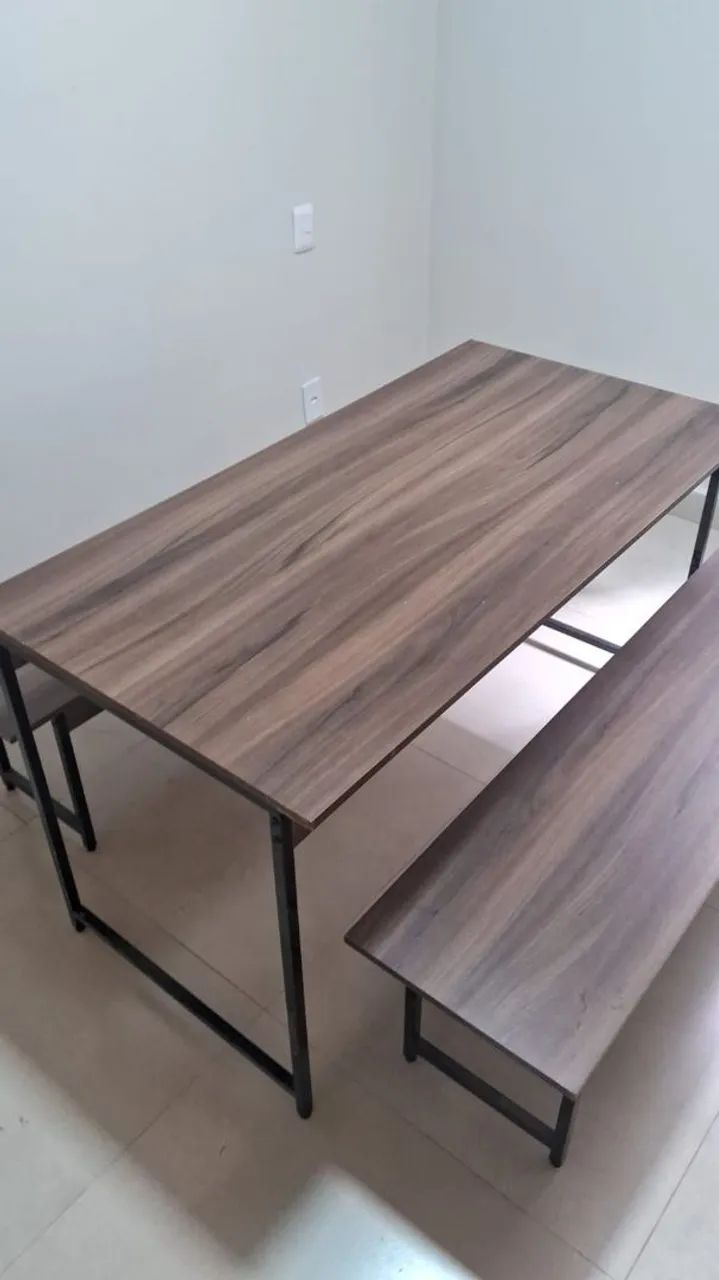 Mesa com bancos  - Foto 2