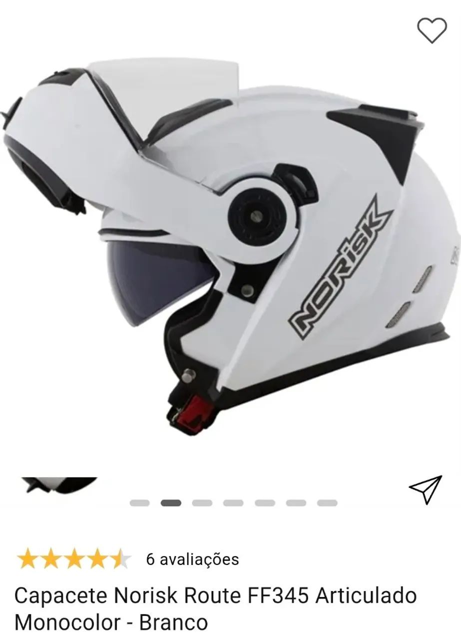 Capacete 54 Scamoteavel Norisk  - Foto 5