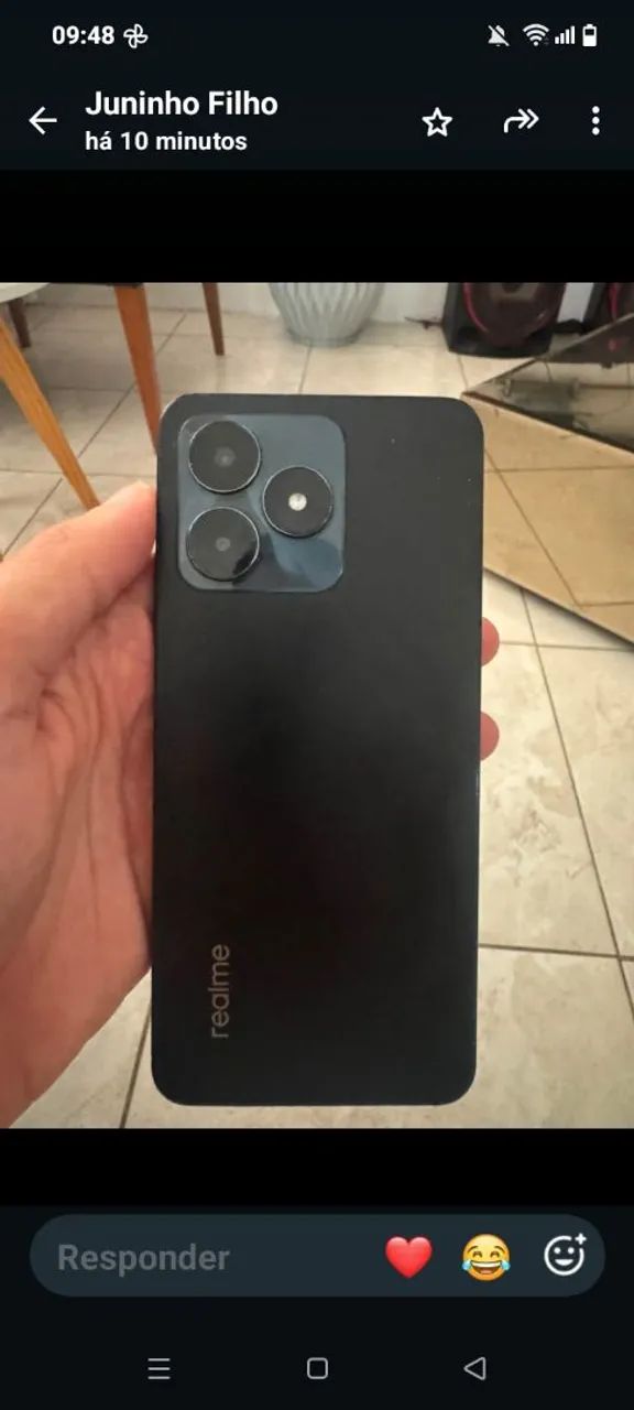Tem conversa Celular realmente C53 aceito cartão e divido 