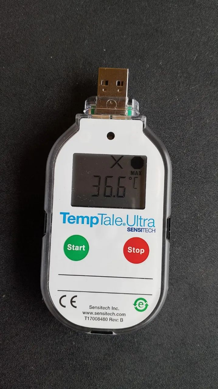 Monitor De Temperatura Digital Sensitech Temptale Ultra - Usado  
