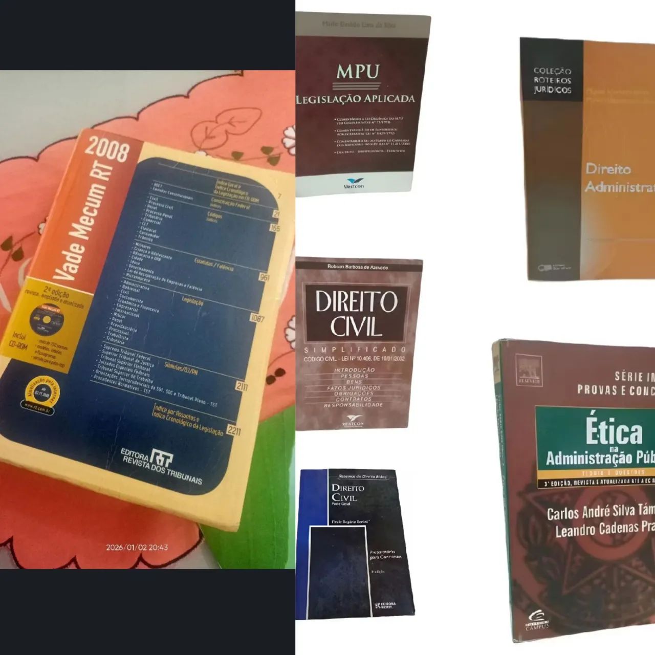 Livros Apostilas para Concurso - VADE MECUM SARAIVA ELSEVIER VESTCON