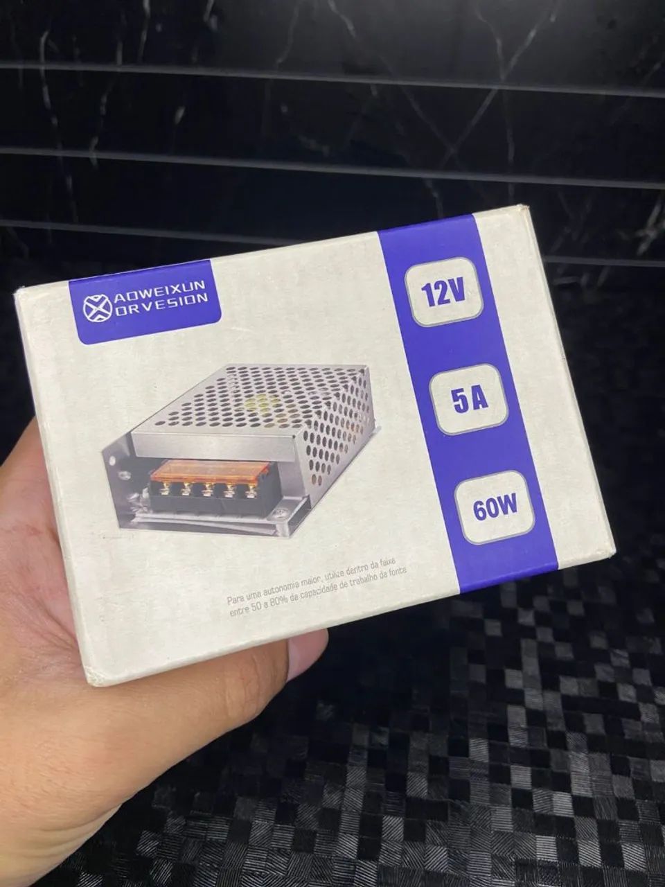 Fonte Chaveada 12V  5a,  60W - AOWEIXUN OVERSION - Foto 4