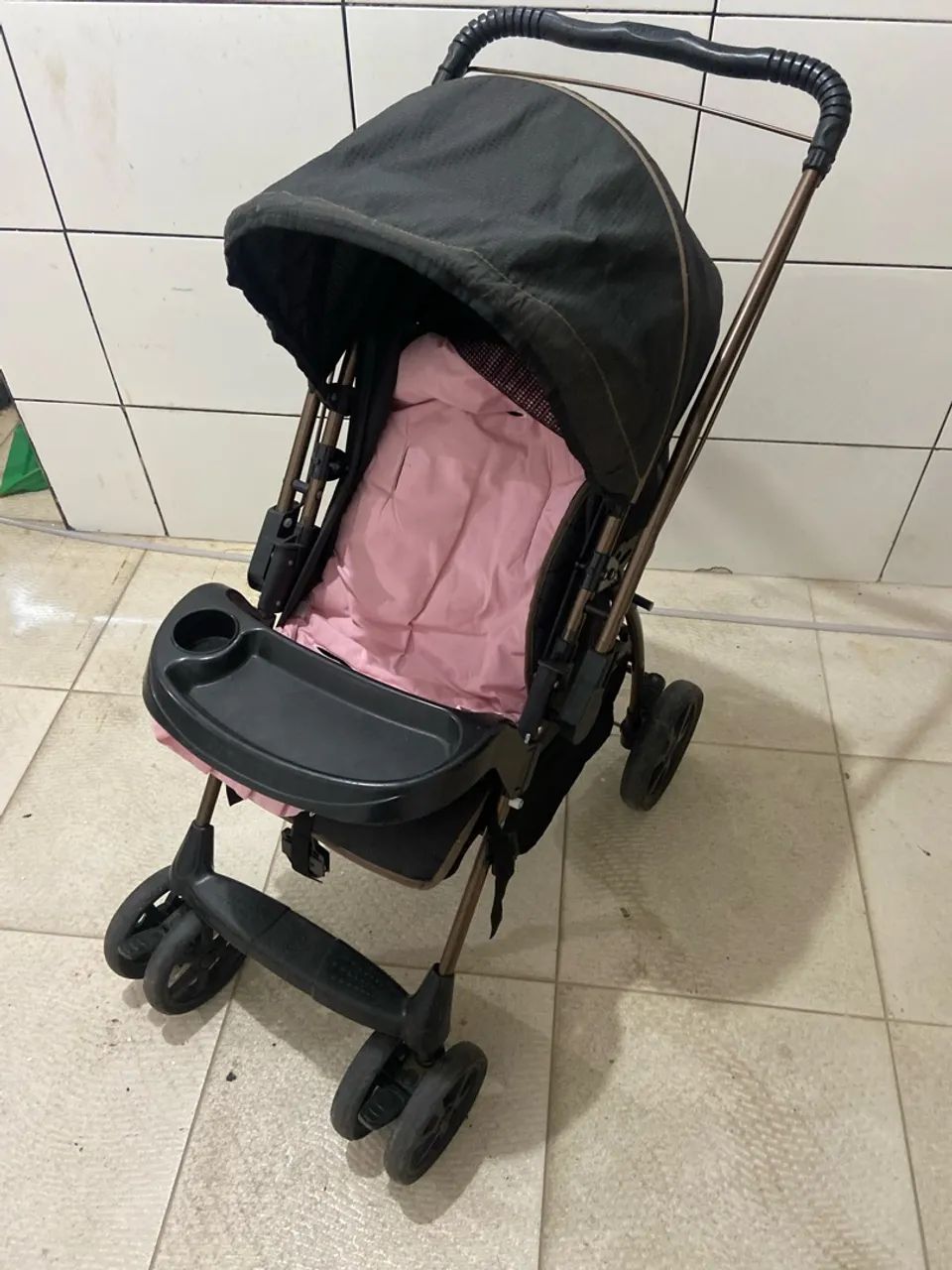 CARRINHO DE BEBE POUCO USADO  - Foto 3