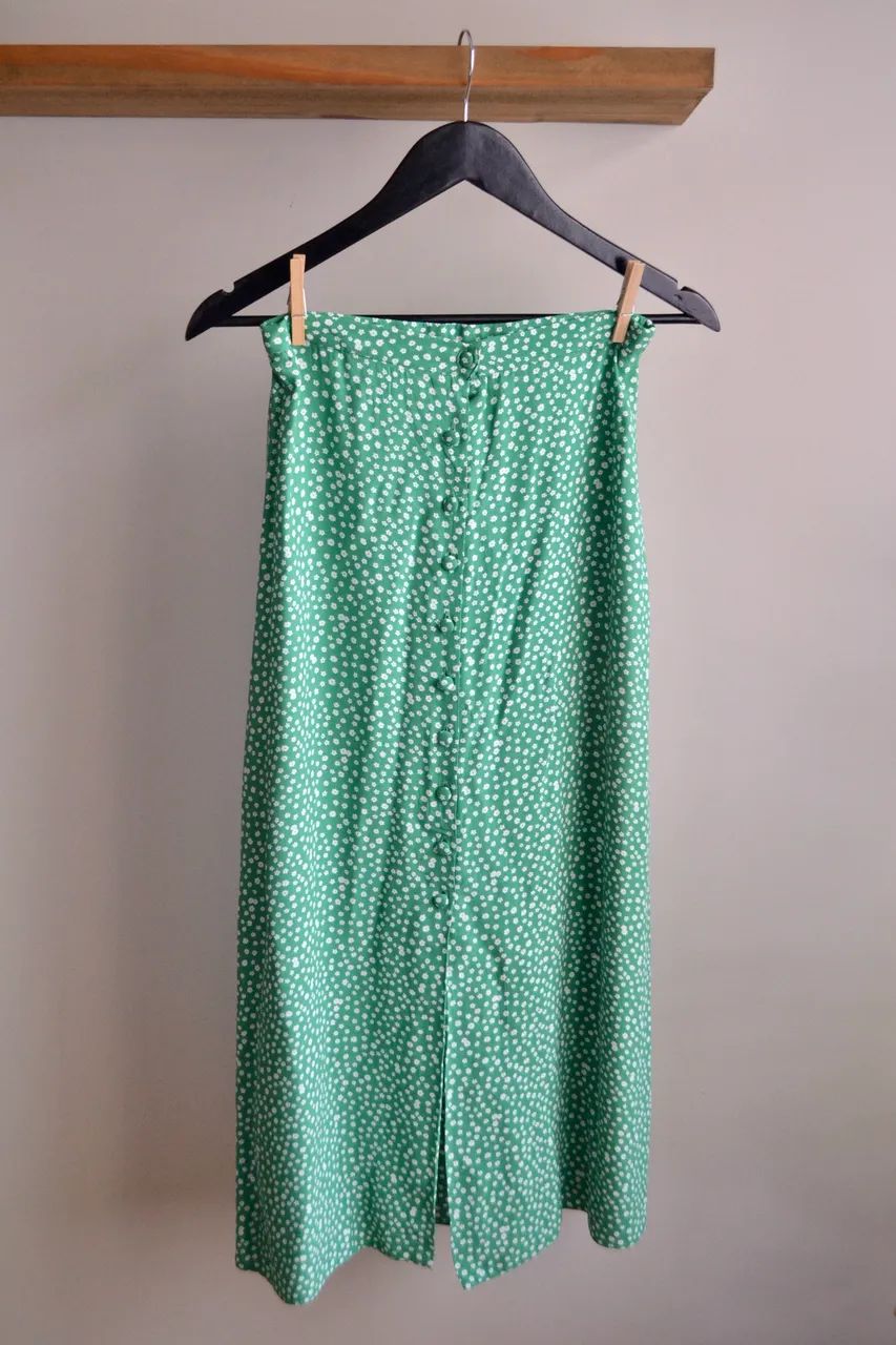 Saia midi floral - Foto 3