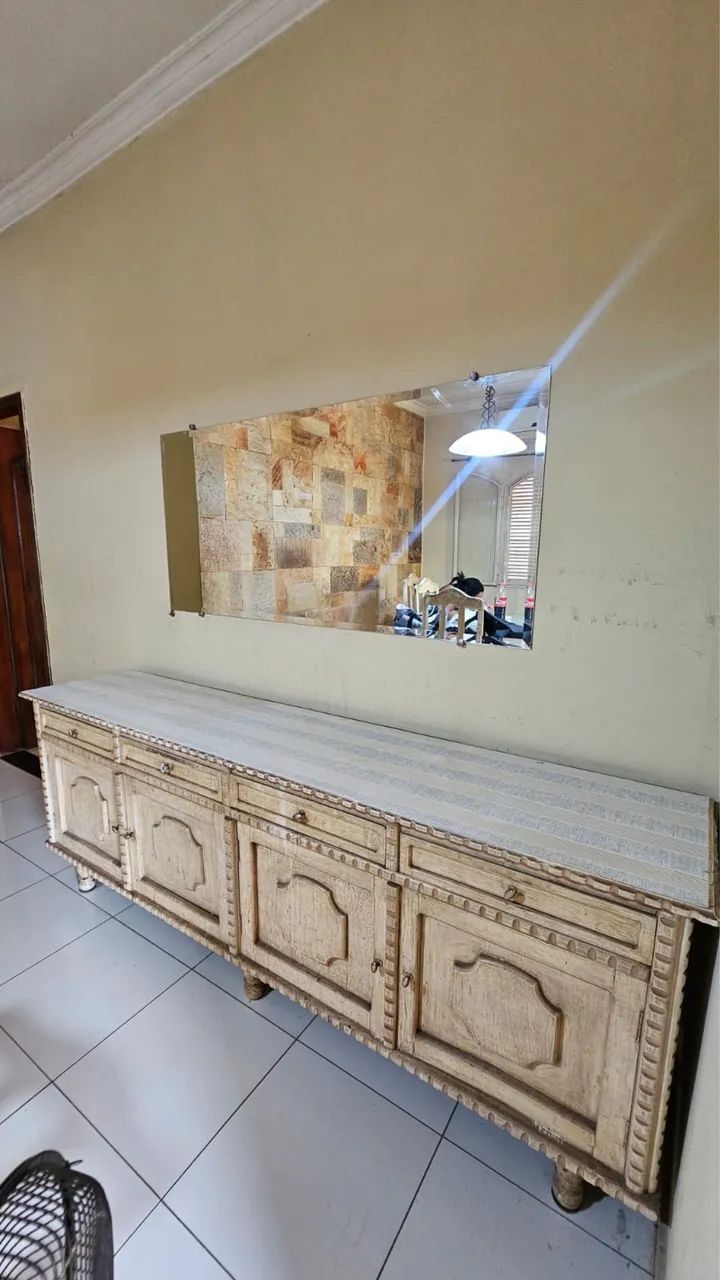 Conjunto de mesa de Jantar mais Rack - Foto 3