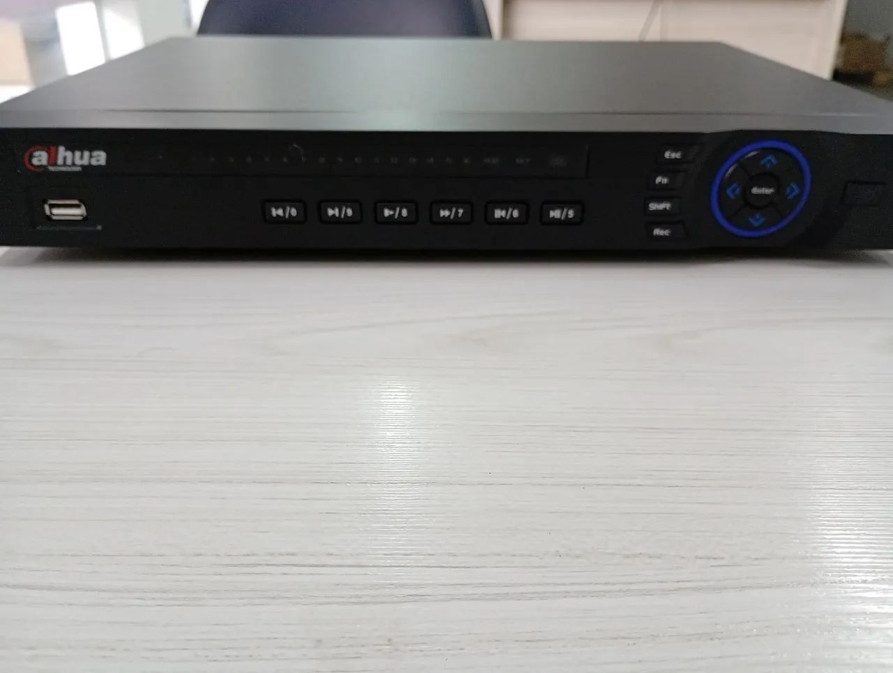 NVR digital até 16 canais 16 portas POE 4K até 2HD 6TB DAHUA 