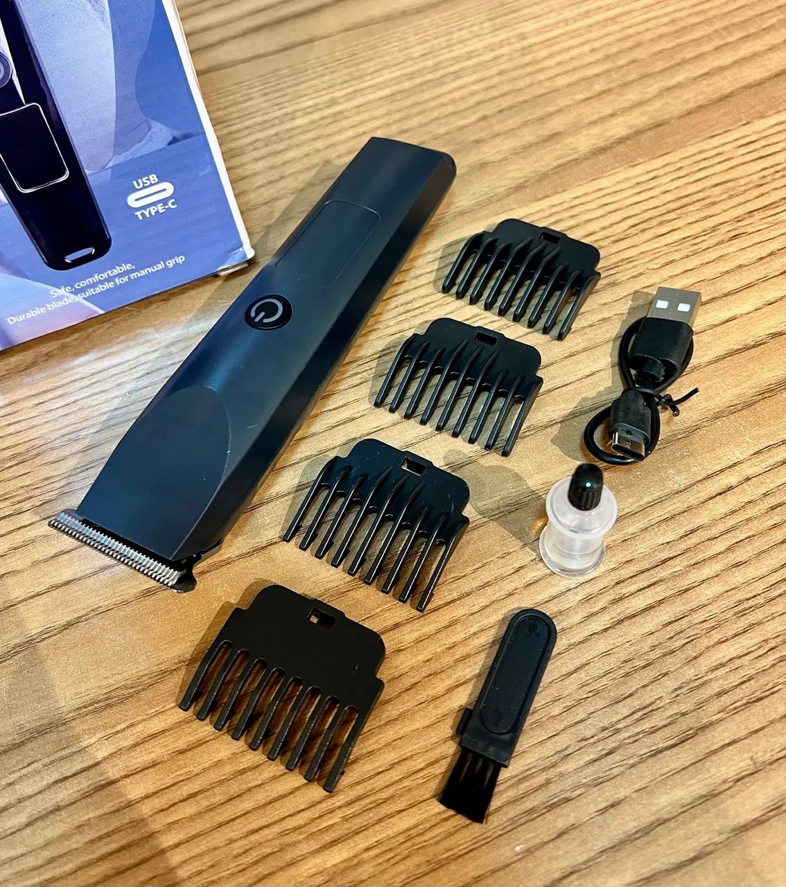 Máquina de Cortar Cabelo e Barbeador Elétrico Completo - Foto 2
