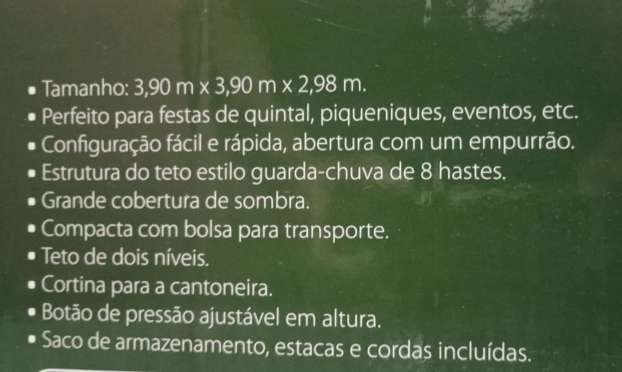 Tenda nova muito bonita e resistente  - Foto 2