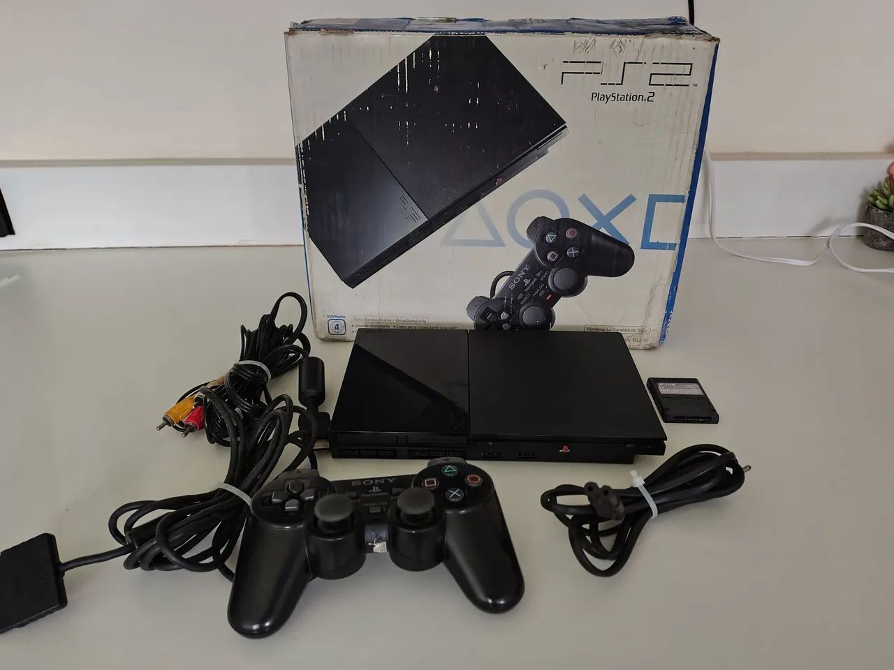 PS2 Slim com Caixa! - Foto 4