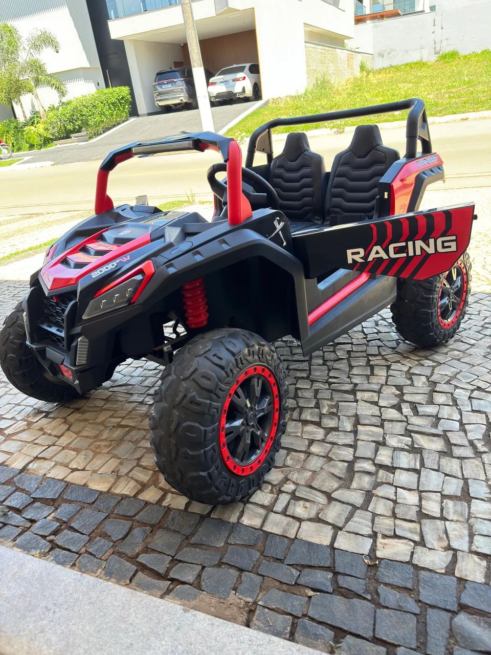 Mini Quadriculo Elétrico UTV Racing 24V - Foto 2