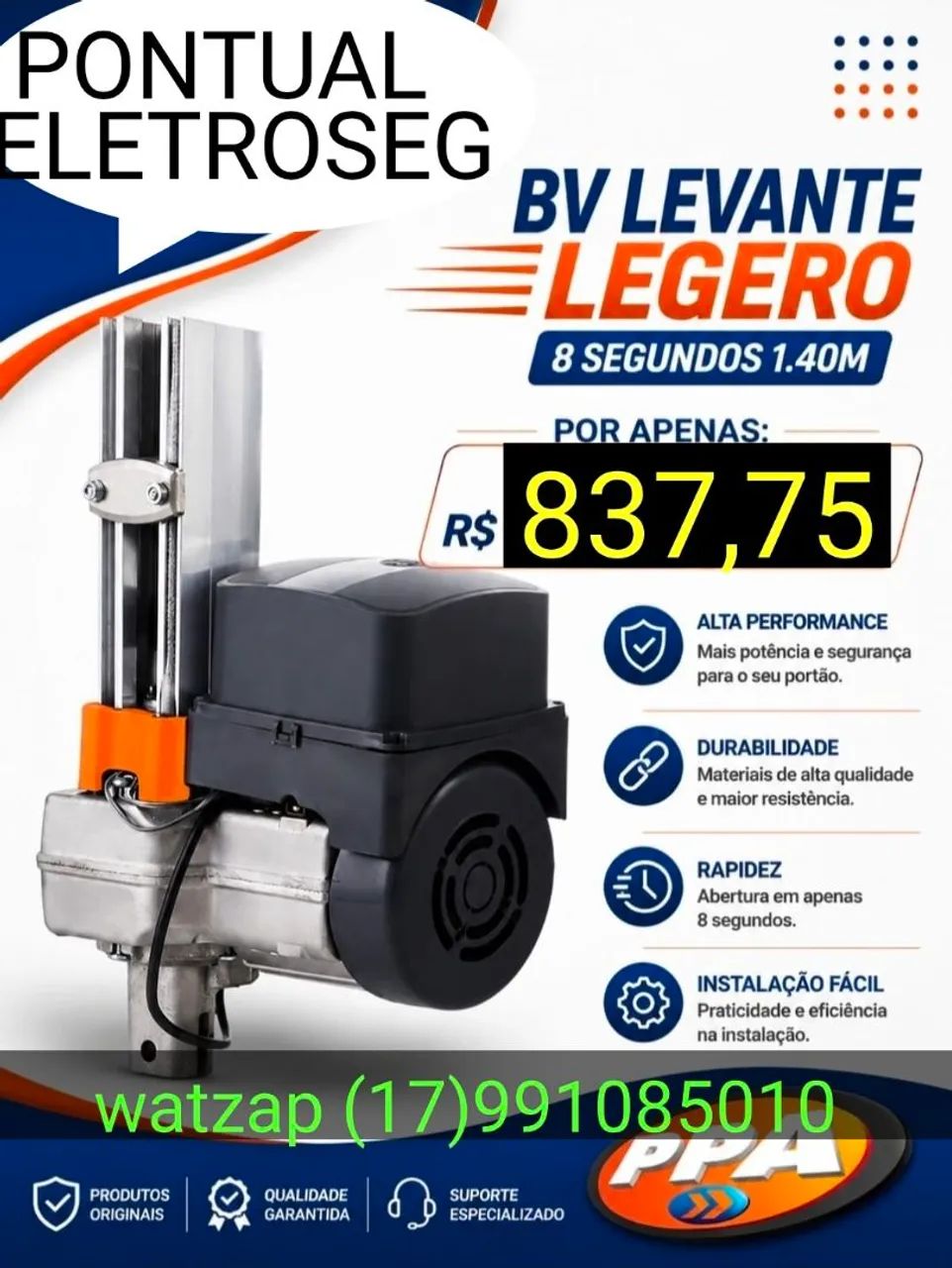 Motor portão 