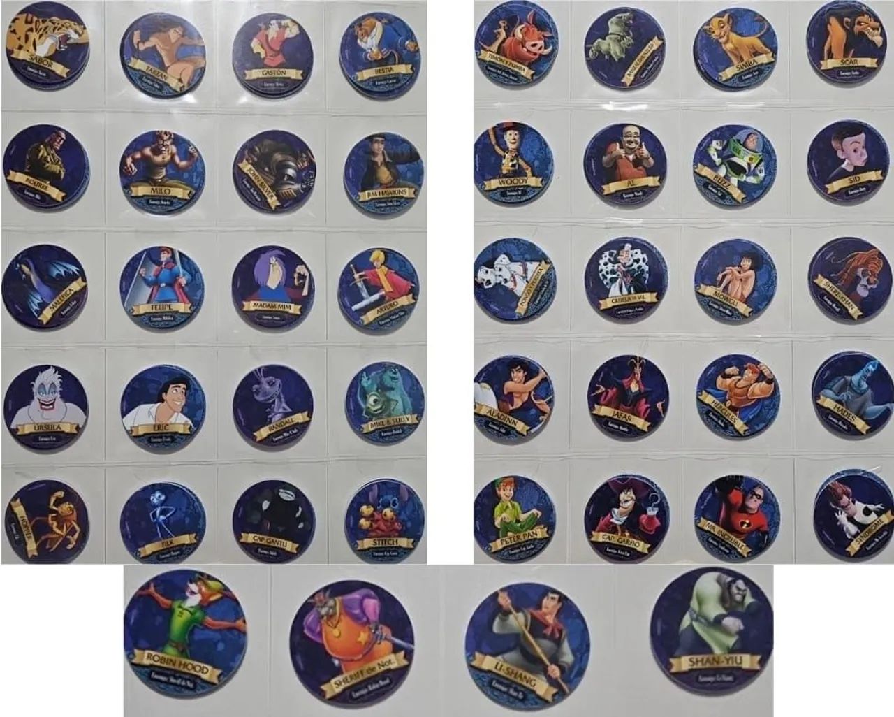 Coleção de tazos