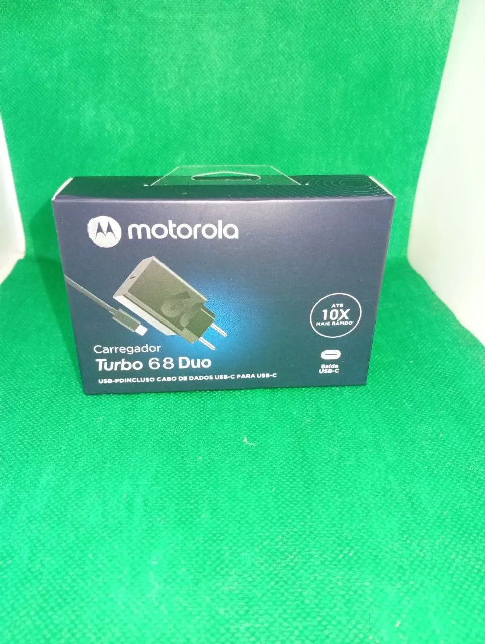 Carregador Motorola turbo 68W