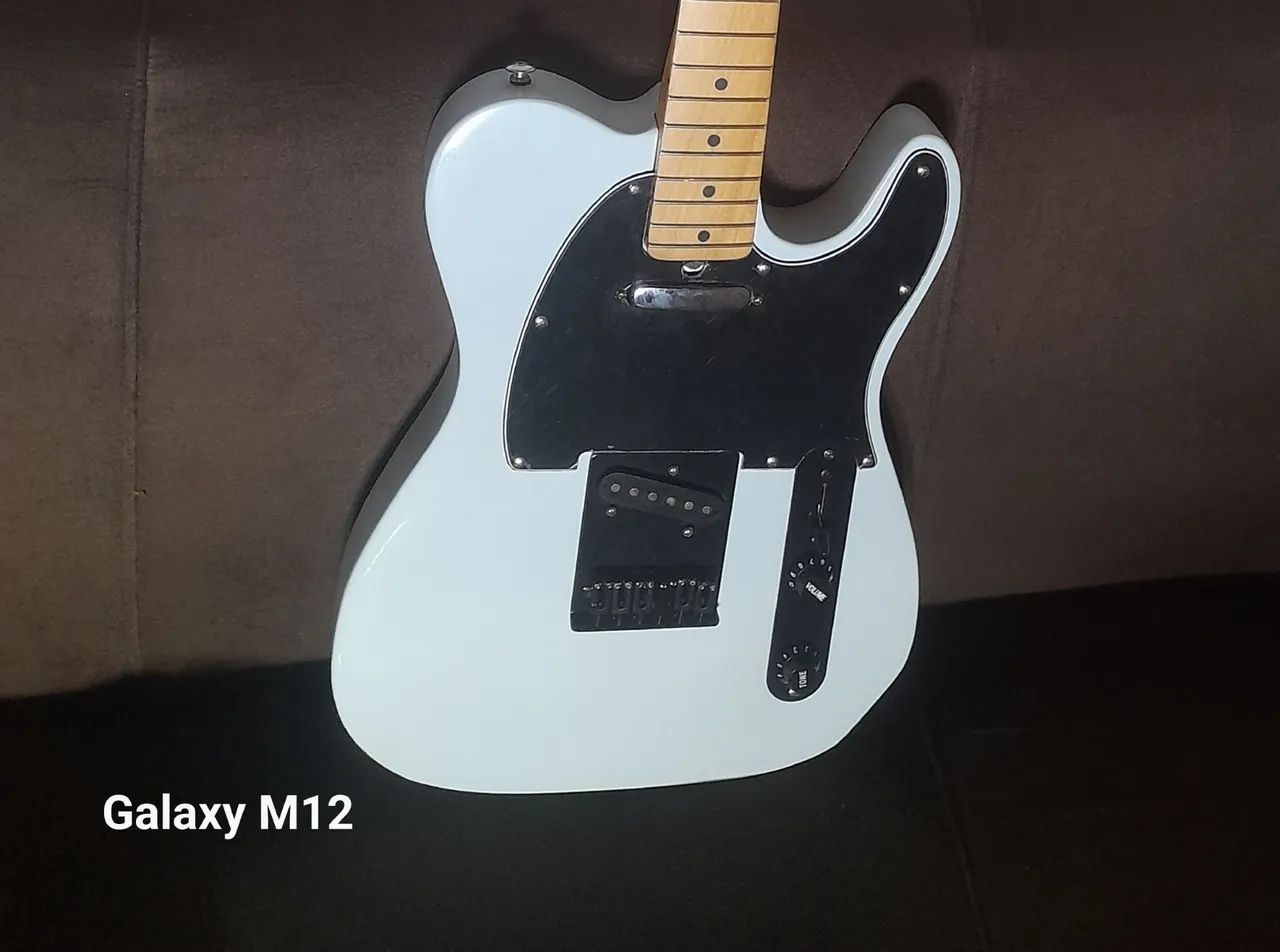Corpo de Guitarra Telecaster (captadores, ponte, elétrica e escudo)