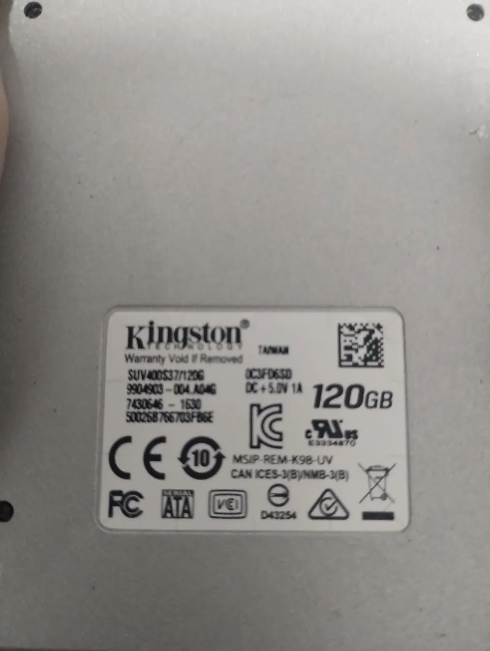 SSD Kingston 120gb no estado leia  - Foto 5