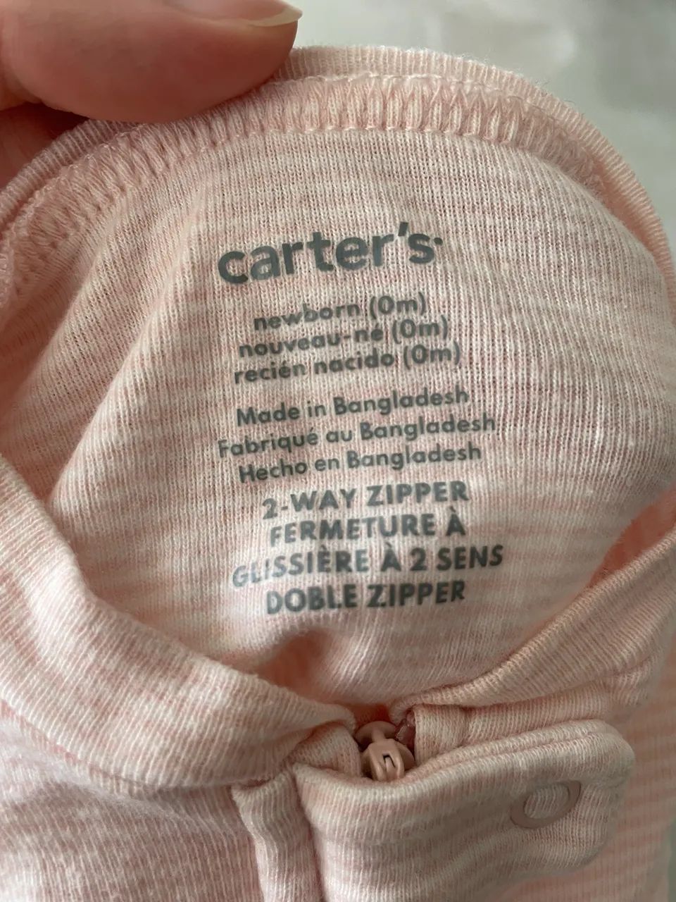 Kit 2 macacões e 1 body Carters RN