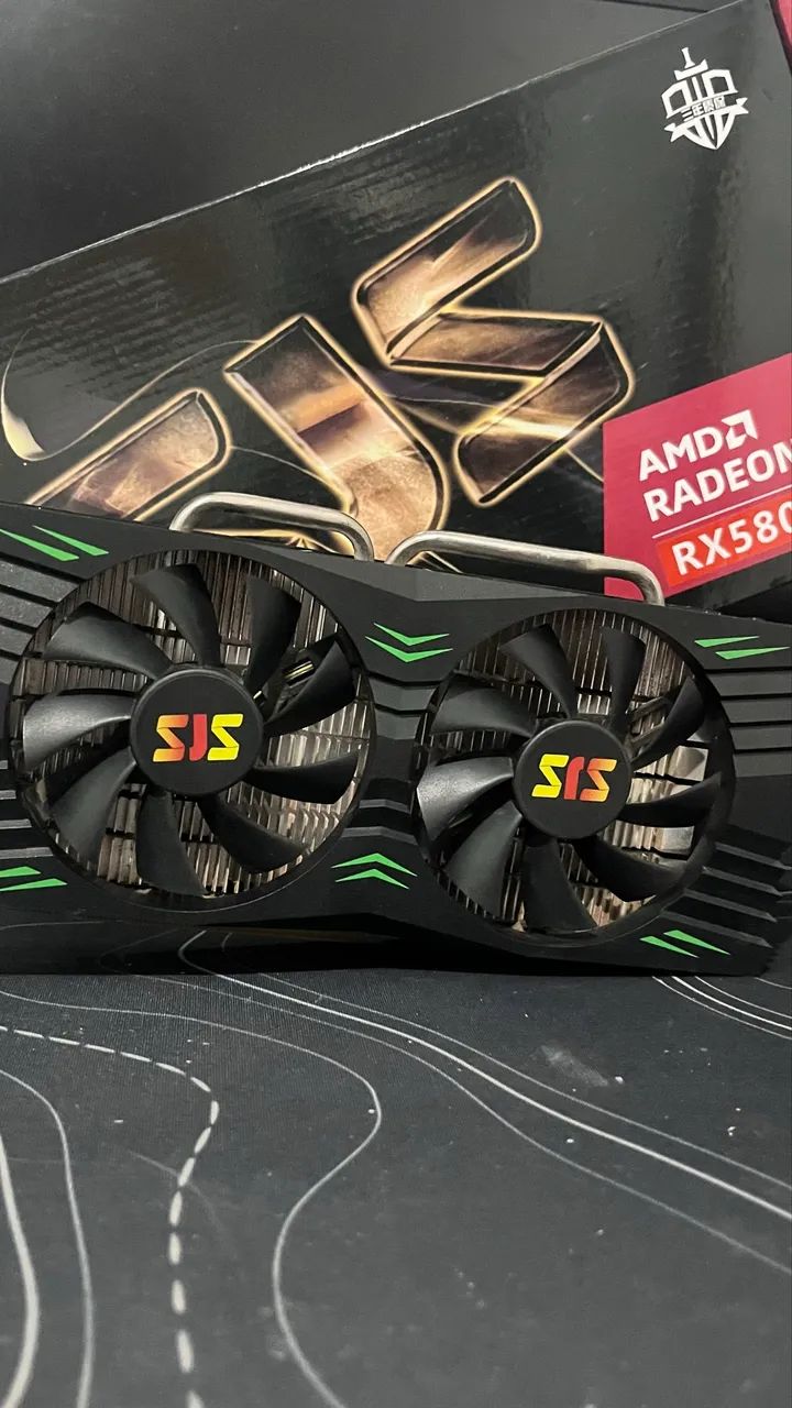 Placa de vídeo Rx 580
