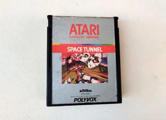Space Tunnel Original Polyvox Para Atari 2600 