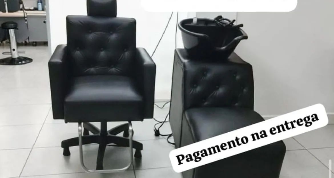 Lavatório e cadeira 