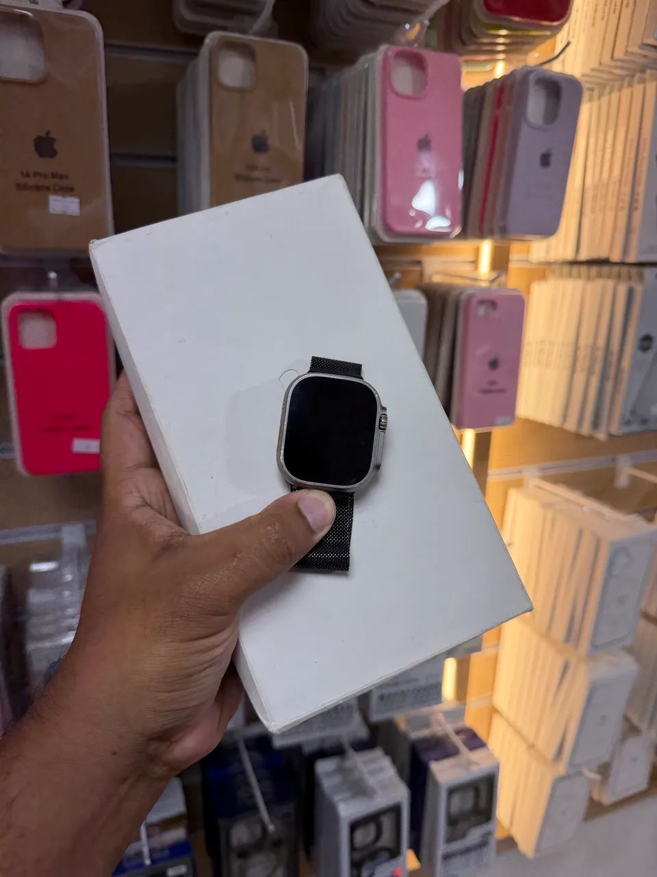 Apple Watch Ultra 1 cinza  - Foto 2
