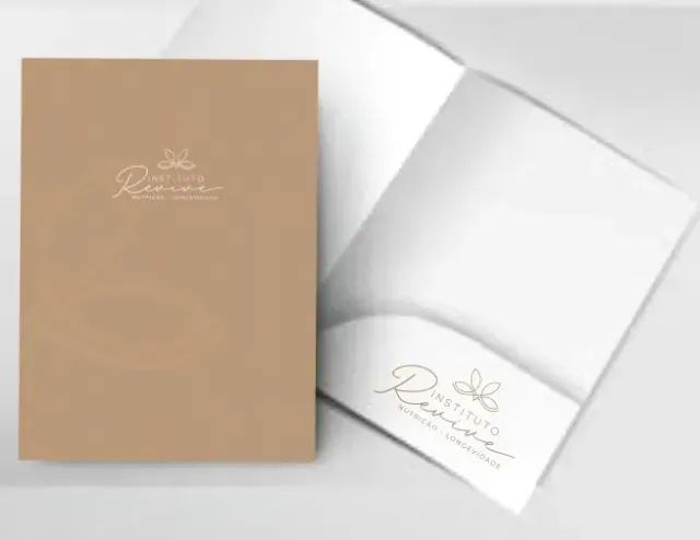 Customized Folders! 100 Folders with Pockets