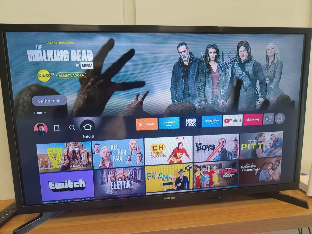 Smart TV 32" Samsung + Fire TV Stick 4k - Foto 5