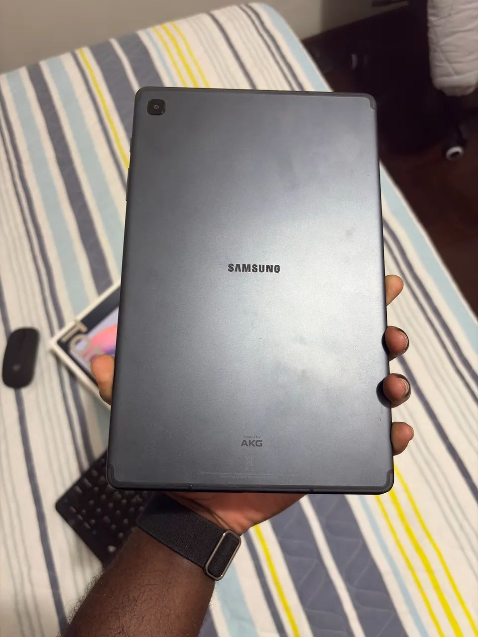 Galaxy Tab S6 Lite- COMPLETO E IMPECÁVEL - Foto 3