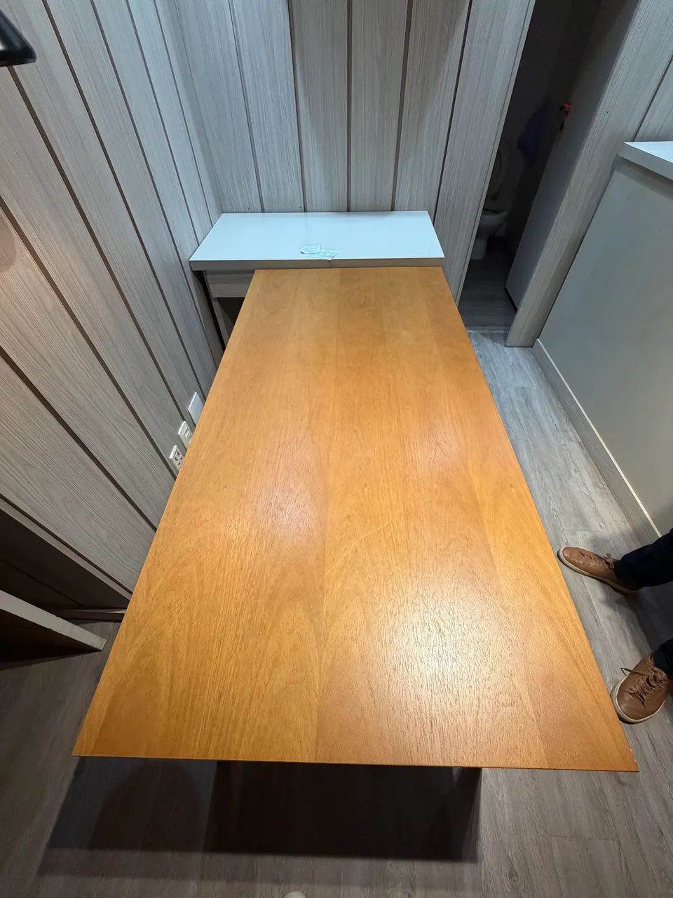 Mesa de Madeira Nova Nunca Usada - Foto 2