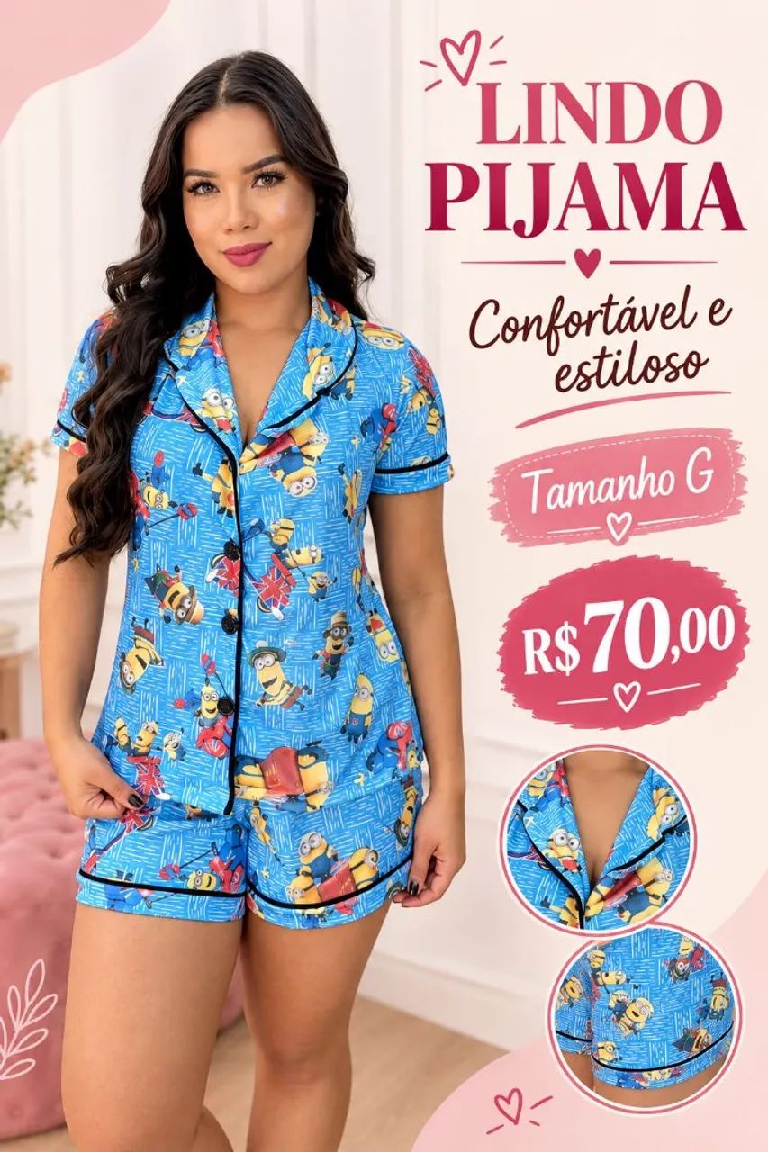 Pijama feminino  - Foto 2