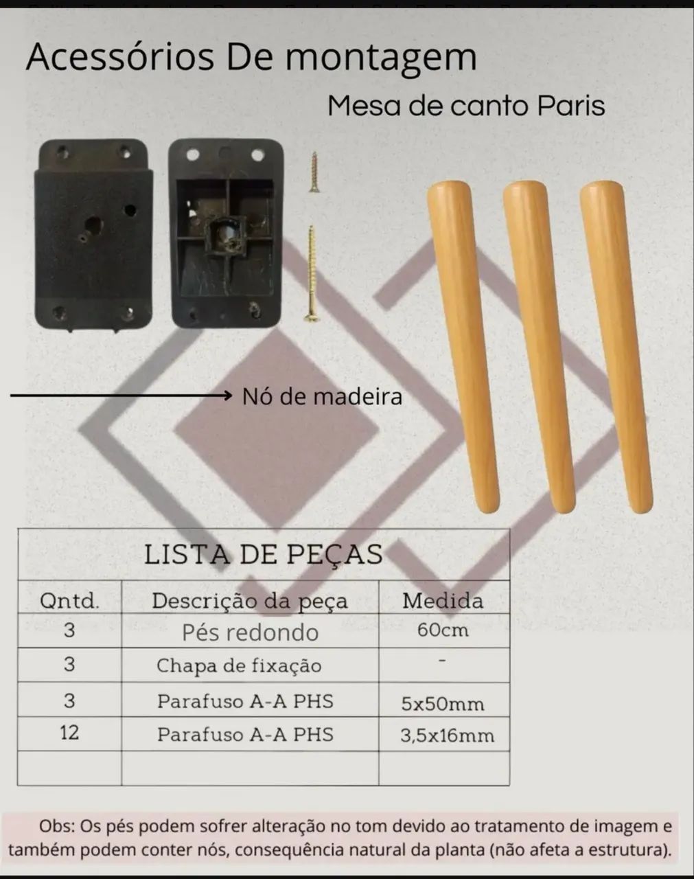 3 un mesa apoio lateral - Foto 4