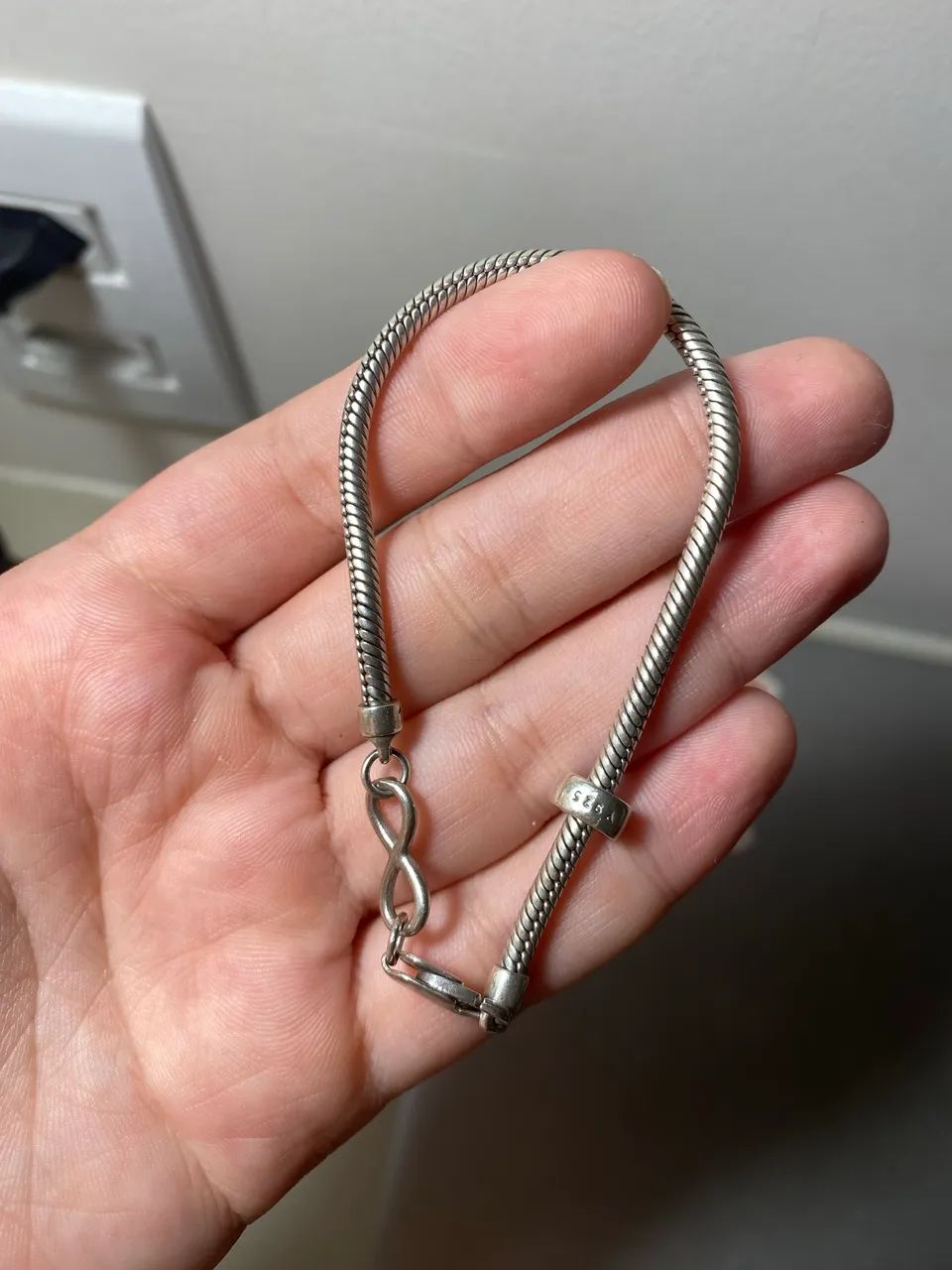 Pulseira Life Infinito Vivara (Prata 925)