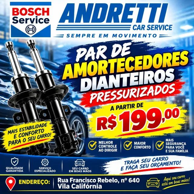 Amortecedores dianteiro