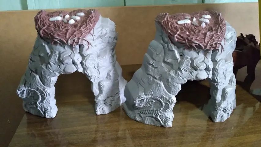 Cenário de RPG - Caverna ninho de Górgonas