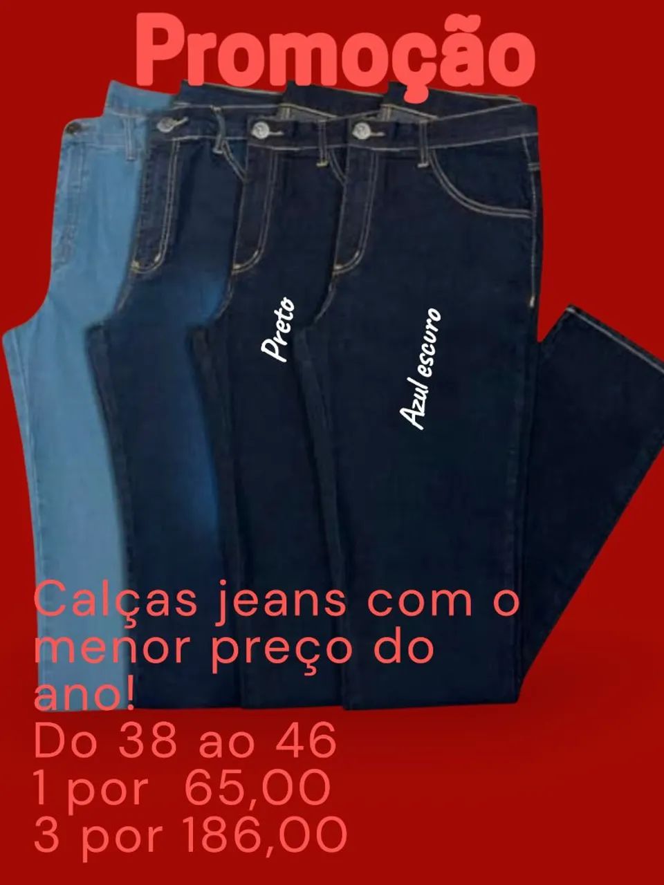 Calça jeans  - Foto 3