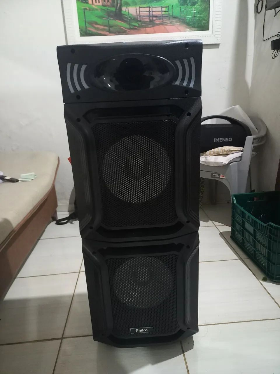 Vendo caixa de som torre