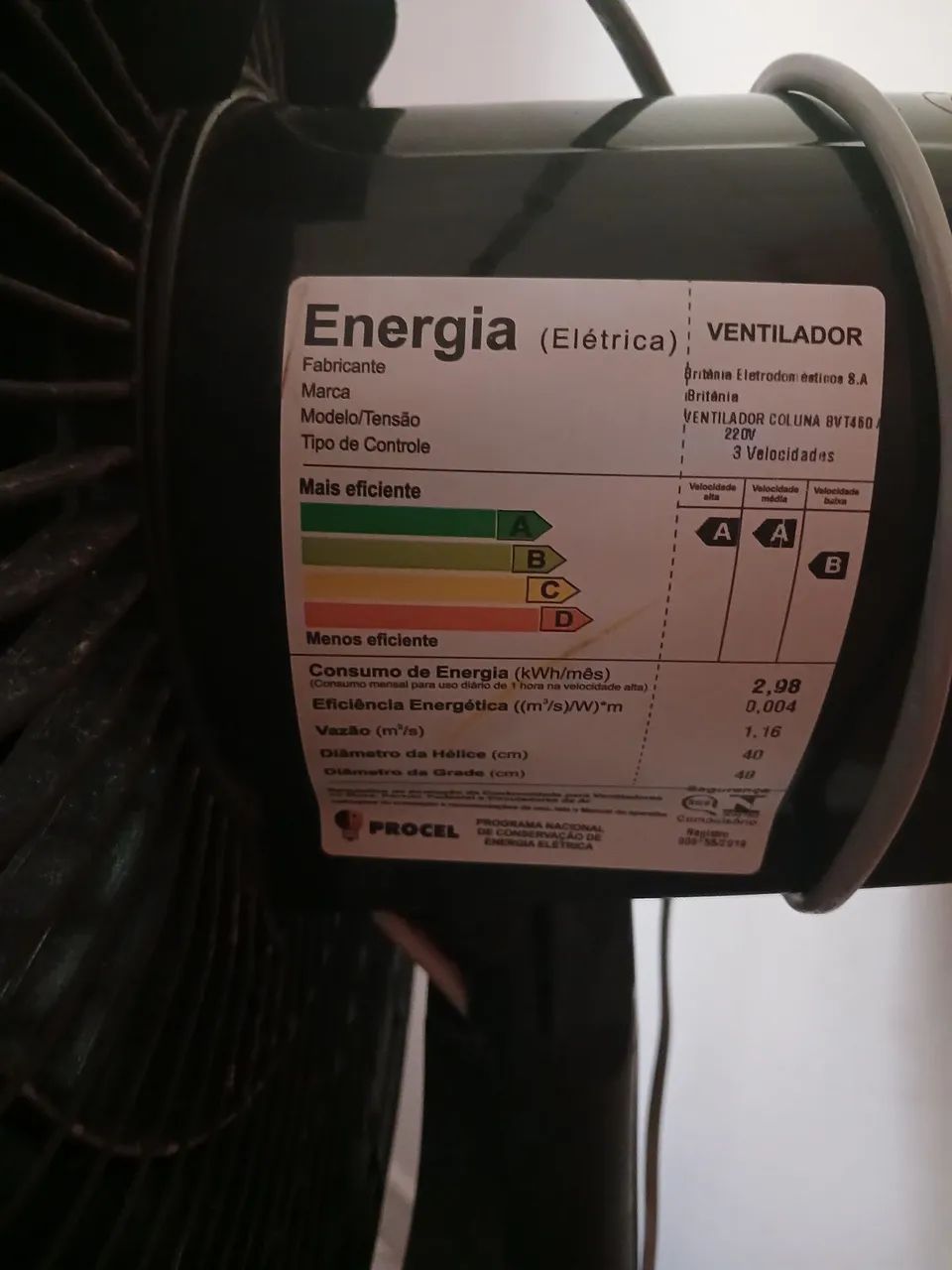 Ventilador 220 - Foto 3