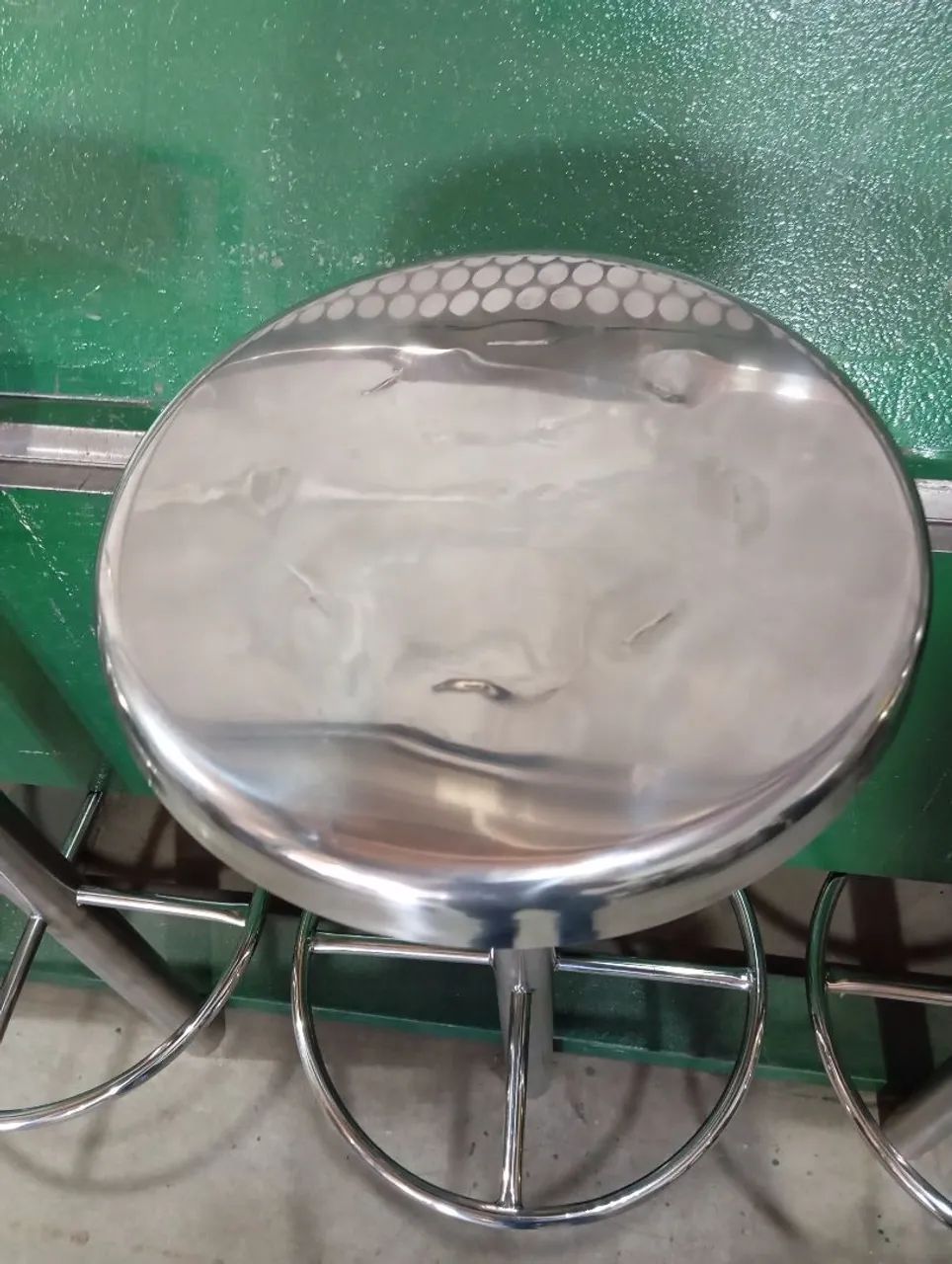Banco para piscina em aço inox  - Foto 3