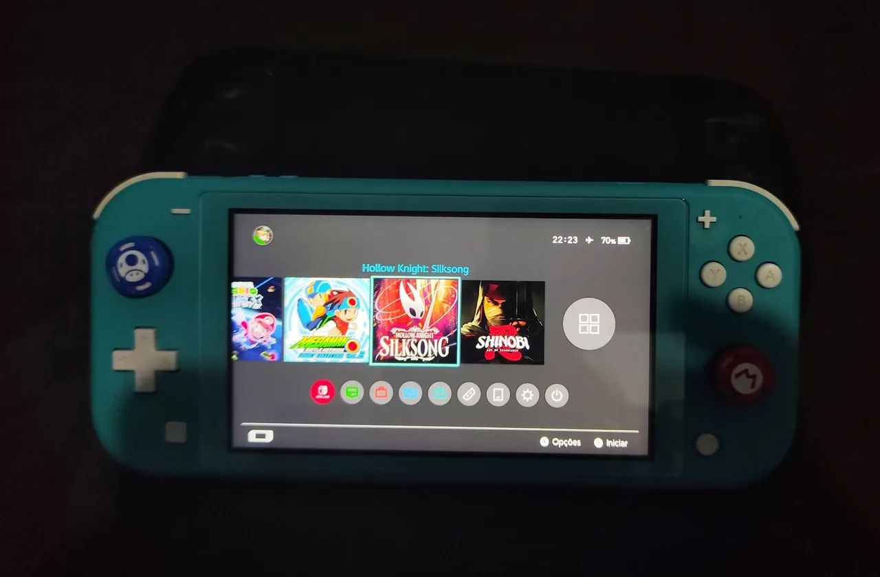 Nintendo Switch Lite + SD 256GB | Edição Definitiva (Zelda, Mario