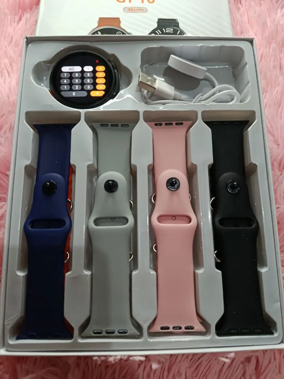 Smartwatch GT10 Preto - Foto 5