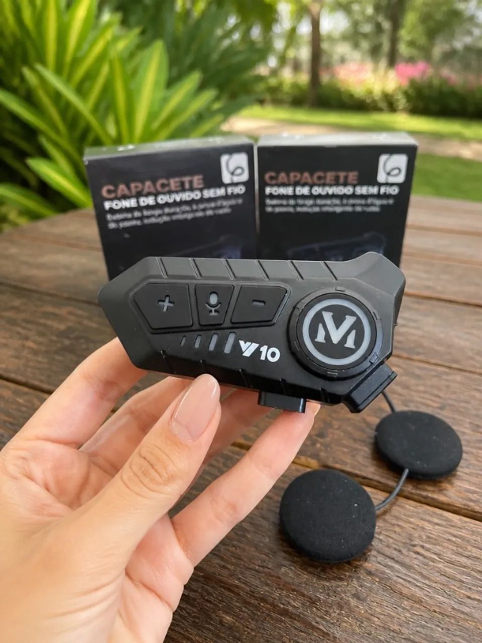 Fone Bluetooth para Capacete Motoqueiro - Foto 2