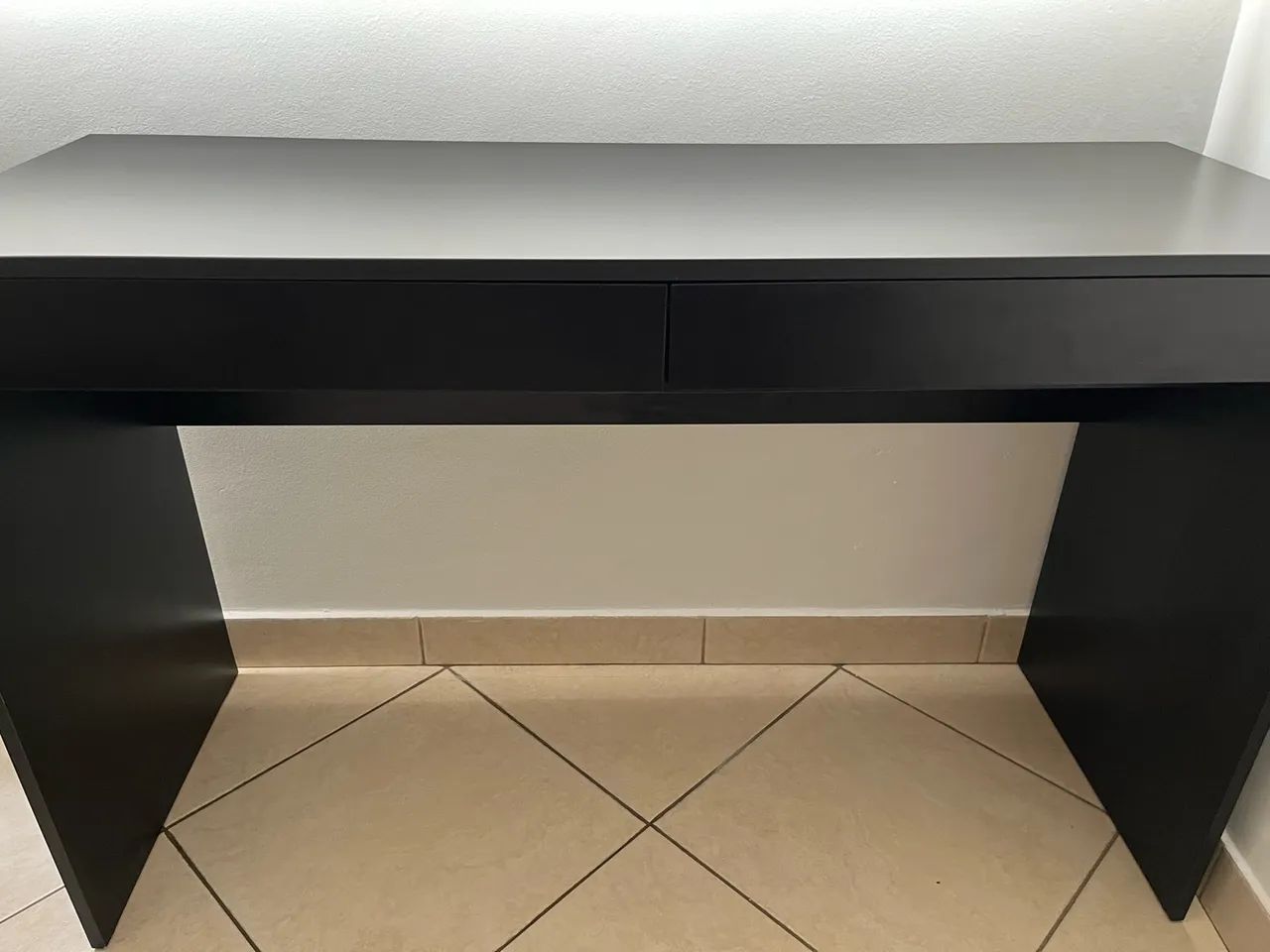 Escrivaninha MDF cor tabaco  - Foto 4