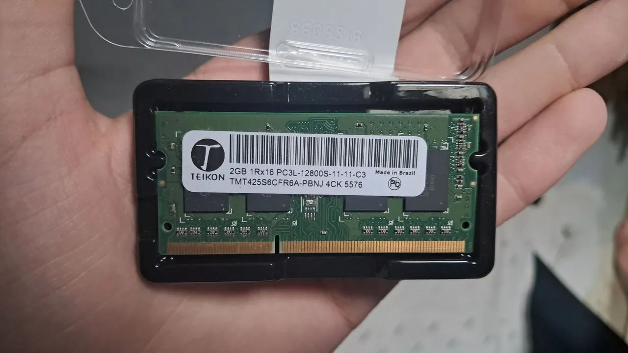 Memória RAM Notebook 2gb DDR3