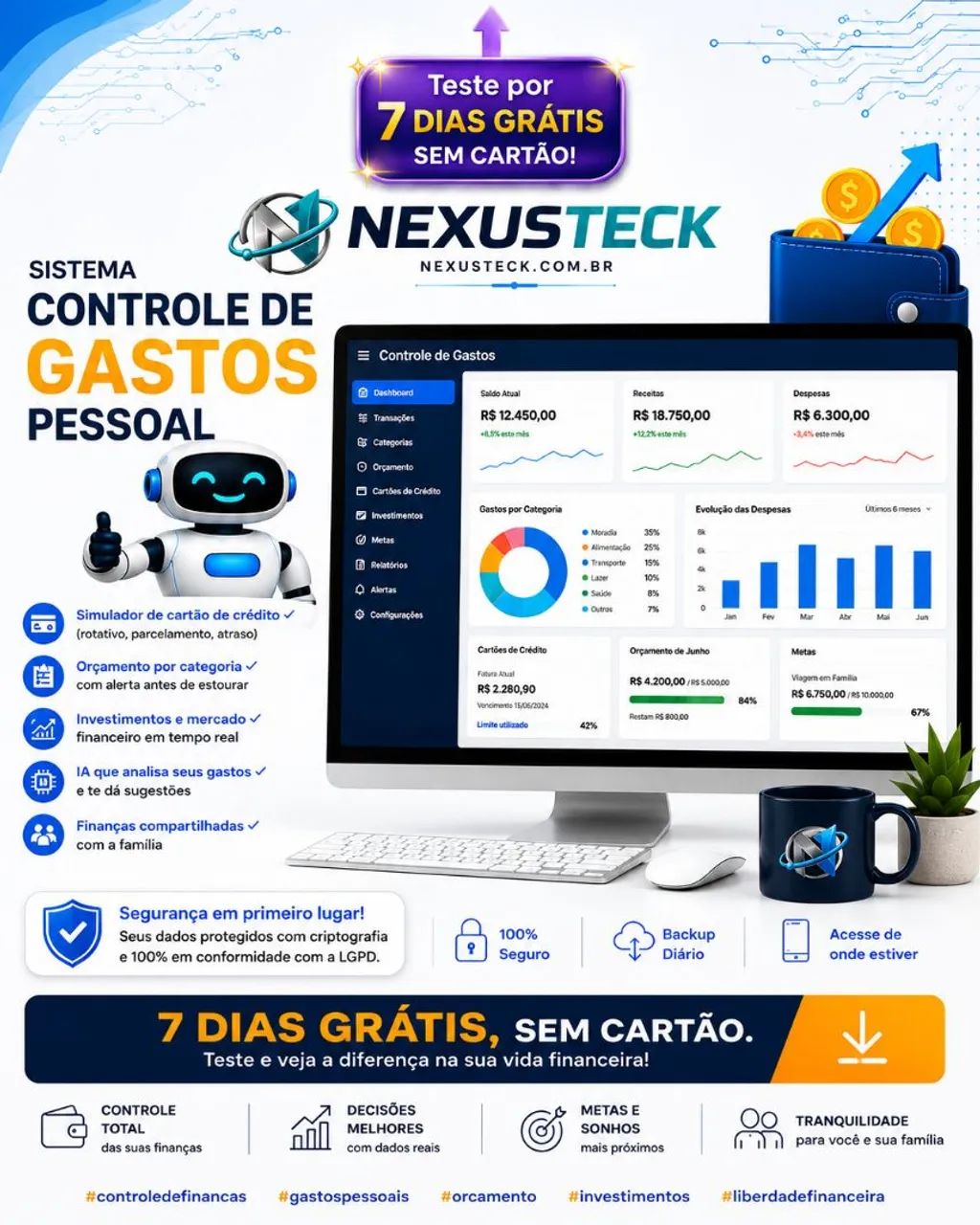 Sistemas prontos com testes grátis  - Foto 2