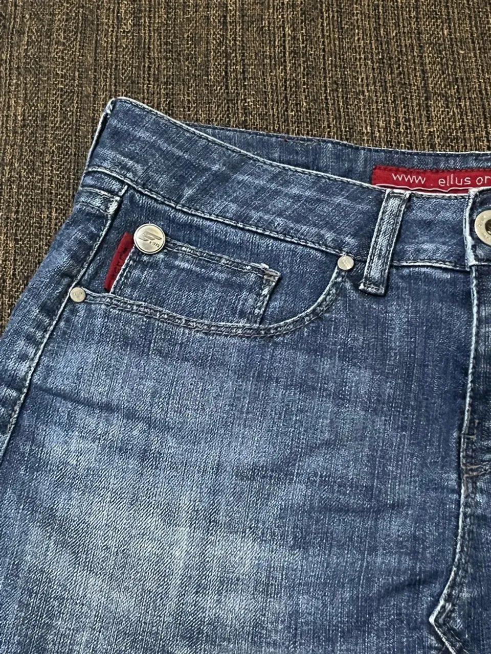 Mini saia jeans Ellus  - Foto 3
